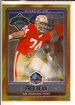 2008 Topps Chrome Hall of Fame #HOFFD Fred Dean
