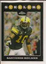 2008 Topps Chrome Xfractors #TC69 Santonio Holmes