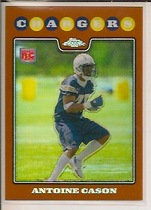 2008 Topps Chrome Copper Refractors #TC265 Antoine Cason