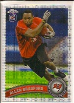 2011 Topps Chrome Xfractors #219 Allen Bradford