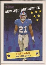 2006 Topps Heritage New Age Performers #NAP3 Tiki Barber