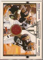 2002 Pacific Titanium #114 Michael Westbrook|Lamont Thompson