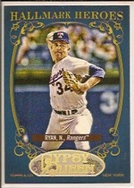 2012 Topps Gypsy Queen Hallmark Heroes #HH-NR Nolan Ryan