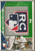2010 Topps Update Manufactured Rookie Logo Patch #JH Jason Heyward