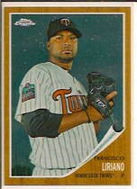 2011 Topps Heritage Chrome #C172 Francisco Liriano
