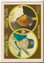 2006 Topps Heritage Then and Now #TN1 Mantle|Rodriguez