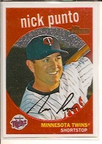 2008 Topps Heritage High Numbers Chrome #C263 Nick Punto