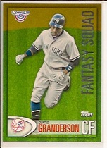 2012 Topps Opening Day Fantasy Squad #FS-22 Curtis Granderson