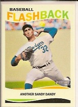 2013 Topps Heritage Baseball Flashbacks #BF-SK Sandy Koufax