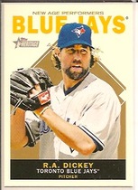 2013 Topps Heritage New Age Performers #NAP-RD R.A. Dickey
