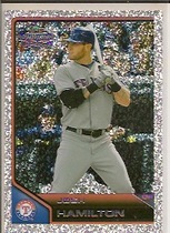 2011 Topps Lineage Diamond Anniversary Platinum Refractors #184 Josh Hamilton