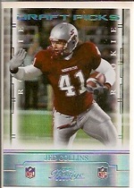 2008 Playoff Prestige Draft Picks Light Blue #148 Jed Collins