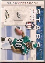 2008 Playoff Prestige Stars of the NFL #SNFL-20 Brian Westbrook