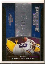 2008 Playoff Prestige Prestigious Picks Blue #18 Early Doucet