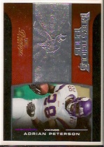 2008 Playoff Prestige Prestigious Pros Red #PPR-35 Adrian Peterson