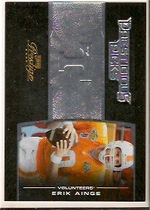2008 Playoff Prestige Prestigious Picks Black #PPI-37 Erik Ainge