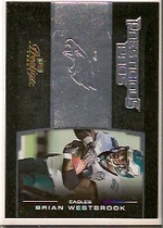 2008 Playoff Prestige Prestigious Pros Black #PPR-39 Brian Westbrook