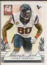 2014 Panini Elite Passing the Torch Silver #10 Andre Johnson|DeAndre Hopkins