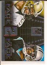 2014 Panini Elite Face to Face Silver #18 Cam Newton|Drew Brees