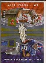 2014 Panini Absolute Quads Rookies #21 Odell Beckham Jr.|Jarvis Landry|Jordan Matthews|Mike Evans
