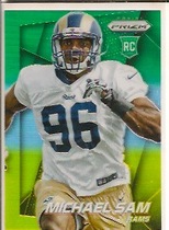 2014 Panini Prizm Prizm Neon #264 Michael Sam