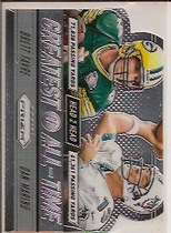 2014 Panini Prizm Head to Head Greatest of All-Time #2 Brett Favre|Dan Marino