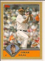 2003 Topps Traded Gold Bordered #T18 Omar Daal