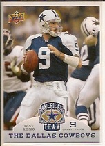 2009 Upper Deck America's Team #97 Tony Romo