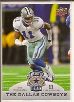 2009 Upper Deck America's Team #95 Roy Williams