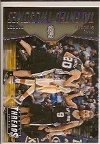 2014 Panini Threads Talented Twosomes #9 Manu Ginobili|Tony Parker