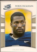 2010 Press Pass Portrait Edition Blue Retail #14 Dorin Dickerson