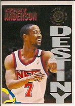 1994 Stadium Club Destiny #1 Kenny Anderson