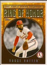 2008 Topps Update Ring of Honor World Series Champions #RH-BS Bruce Sutter