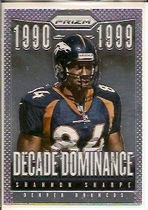 2013 Panini Prizm Decade Dominance #21 Shannon Sharpe