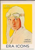 2009 Topps National Chicle Era Icons #EI1 Amelia Earhart