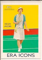 2009 Topps National Chicle Era Icons #EI10 Helen Jacobs
