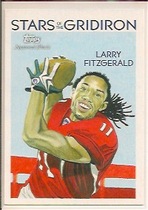 2009 Topps National Chicle Stars of the Gridiron #SG9 Larry Fitzgerald
