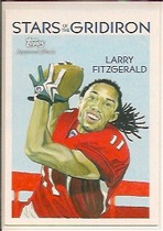 2009 Topps National Chicle Stars of the Gridiron #SG-9 Larry Fitzgerald