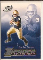 2007 Press Pass SE Insider Insight #II-33 Darius Walker