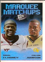 2007 Press Pass SE Marquee Matchups #MM-3 Calvin Johnson|David Clowney