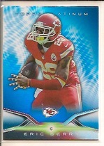 2014 Topps Platinum Blue Wave Refractor #85 Eric Berry