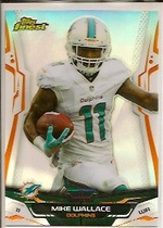 2014 Finest Refractor #6 Mike Wallace