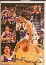 1993 Ultra All-NBA #9 John Stockton