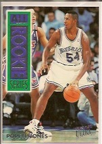 1993 Ultra All-Rookie Series #7 Popeye Jones