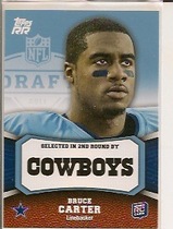 2011 Topps Rising Rookies Blue #163 Bruce Carter