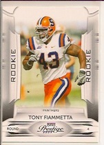 2009 Playoff Prestige #126 Tony Fiammetta