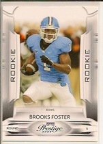 2009 Playoff Prestige #117 Brooks Foster