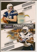 2010 Panini Prestige Connections #7 Antonio Gates|Philip Rivers