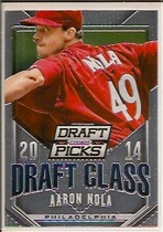 2014 Panini Prizm Perennial Draft Picks Draft Class #6 Aaron Nola
