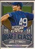 2014 Panini Prizm Perennial Draft Picks Draft Class #43 Jake Stinnett